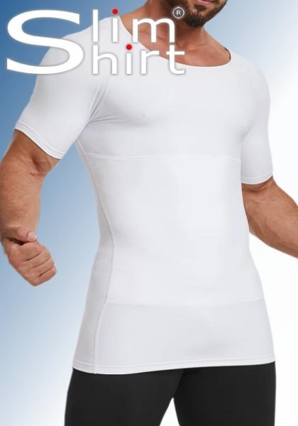 Tummy Shaper T-shirt -Wit-XL, Kleding | Heren, Ondergoed