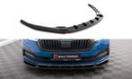 Voorspoiler V.1 Skoda Octavia Sportline Maxton Glans Zwart, Ophalen of Verzenden, Nieuw