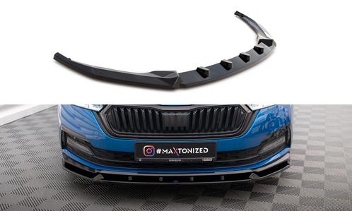 Voorspoiler V.1 Skoda Octavia Sportline Maxton Glans Zwart, Auto-onderdelen, Carrosserie en Plaatwerk, Ophalen of Verzenden