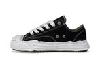 Maison Mihara Yasuhiro Hank OG Sole Canvas Low Black, Nieuw