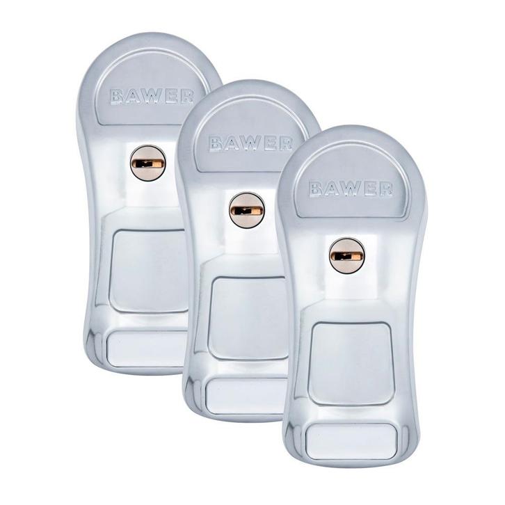 Bestelwagen slot - ARMO - 3 stuks - Chrome, Auto diversen, Anti-diefstal, Verzenden