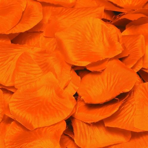 Oranje Rozenblaadjes 144st, Hobby en Vrije tijd, Feestartikelen, Nieuw, Verzenden