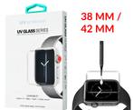 Apple Watch 38 / 42 MM UV Liquid Glue 3D Tempered Glass Prot, Telecommunicatie, Wearable-accessoires, Nieuw, Ophalen of Verzenden