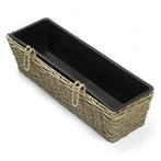 Balkon plantenbak | Decoris | 60 cm (Naturel), Verzenden, Nieuw