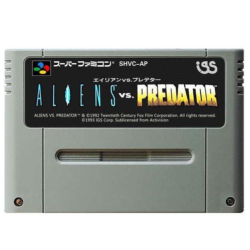 Alien vs Predator (Japan) (losse cassette), Spelcomputers en Games, Games | Nintendo Super NES, Verzenden
