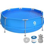Avenli® Frame Pool Set 300 x 76 cm, Opzetzwembad rond, met p, Verzenden, Nieuw