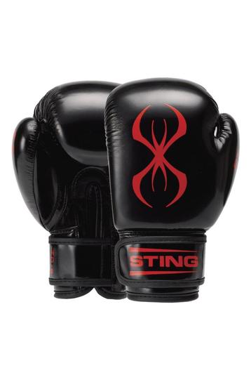 STING Bokshandschoen | Zwart / rood 6oz beschikbaar voor biedingen