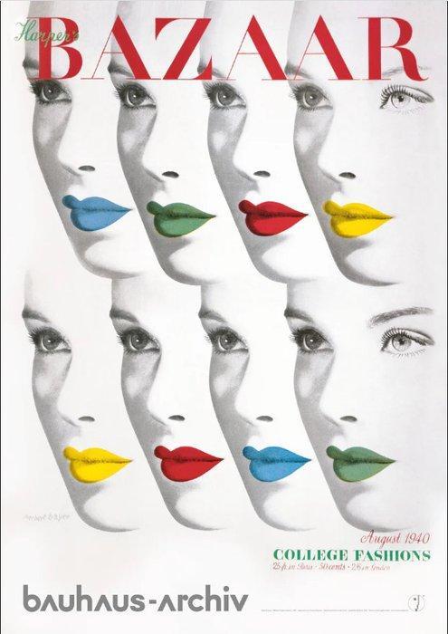 after Herbert Bayer (bauhaus) - Harpers Bazaar, Antiek en Kunst, Curiosa en Brocante