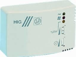 Hygrostaat met tijdschakelaar instelbaar 60-90% RV (HIG), Doe-het-zelf en Verbouw, Ventilatie en Afzuiging, Nieuw, Verzenden