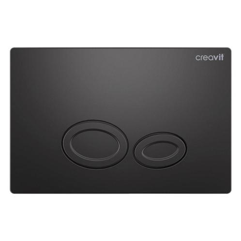 Drukplaat Creavit Drop TBV Creavit GR5003 Antraciet, Doe-het-zelf en Verbouw, Sanitair, Ophalen of Verzenden