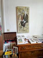 Peter Krusche - Kleinstadt I, Antiek en Kunst, Kunst | Schilderijen | Modern