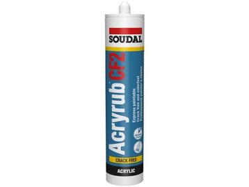 Acryrub CF2 Wit 310 ml Crack Free 10 min beschikbaar voor biedingen