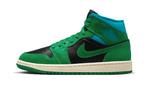 Air Jordan 1 Mid Lucky Green Aquatone - maat 41 (Sneakers), Verzenden, Nieuw, Sneakers of Gympen, ["Nike Air Jordan","Jordan","Nike","Air Jordan","Nike Air"]