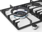 Wiggo WH-G935RR(W) - Inbouw gaskookplaat met Wok - 90cm - Wi, Verzenden, Nieuw