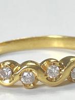 Zonder Minimumprijs - Ring - 18 karaat Geel goud Diamant, Sieraden, Tassen en Uiterlijk, Ringen, Nieuw