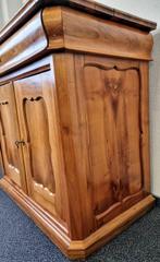 Kast op een standaard - hard hout - Biedermeier massief