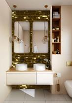 Wandtegel Sartoria Handvorm Gold Goud Glans 5x25, Doe-het-zelf en Verbouw, Tegels, Nieuw, 20 tot 40 cm, 10 m² of meer, Wandtegels