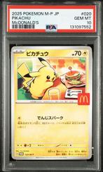 Pokémon - 1 Graded card - Pikachu 020/M-P Promo card - PSA, Hobby en Vrije tijd, Verzamelkaartspellen | Pokémon, Nieuw