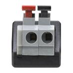 Goobay BNC Plug - Klemmenblok 2-polig naar BNC (m) -, Hobby en Vrije tijd, Elektronica-componenten, Verzenden, Nieuw