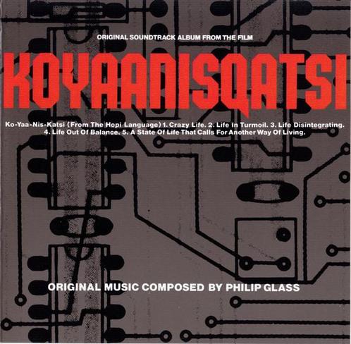 cd - Philip Glass - Koyaanisqatsi, Cd's en Dvd's, Cd's | Overige Cd's, Zo goed als nieuw, Verzenden