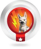 Disney Infinity 1.0 Power Disc Bolt-Bolts Super Strength, Ophalen of Verzenden, Zo goed als nieuw