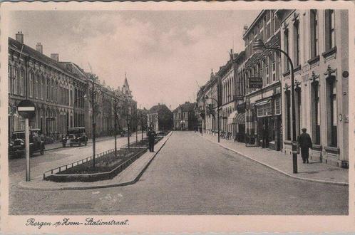 BERGEN OP ZOOM - Stationstraat, Verzamelen, Ansichtkaarten | Nederland, Verzenden