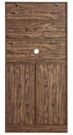 Buffetkast met Schuifdeuren – Vintage Metaal & Houtlook, Huis en Inrichting, Verzenden, Nieuw