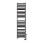 Elara elektrische radiator Smart WiFi 181,7 x 45 cm gunmetal, Doe-het-zelf en Verbouw, Verwarming en Radiatoren, Ophalen of Verzenden