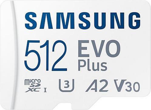 Samsung EVO Plus MicroSDXC - Geheugenkaart - 512 GB - versie, Computers en Software, USB Sticks, Verzenden