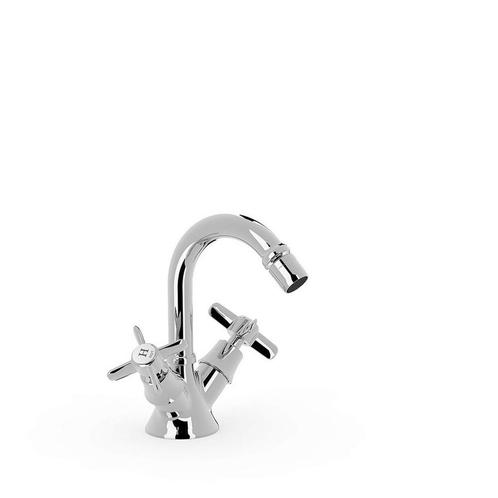 Bidetmengkraan Tres Clasic 2 Kruisgreep Chroom, Doe-het-zelf en Verbouw, Sanitair, Kraan, Nieuw, Chroom, Ophalen of Verzenden