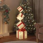 vidaXL Kerstdecoratie geschenkdoos 80 LEDs warm wit, Diversen, Kerst, Verzenden, Nieuw