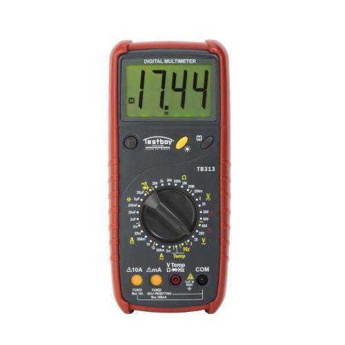Testboy 313 Digitale multi-meter 600V AC/DC, Doe-het-zelf en Verbouw, Elektra en Kabels, Nieuw, Ophalen of Verzenden