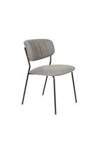 Brandvertragende eetkamerstoel Mascot Zwart/Lichtgrijs House, Verzenden, Nieuw