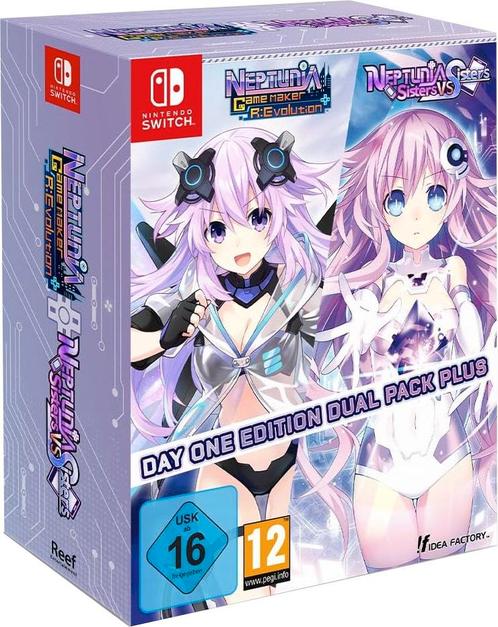 Neptunia GameMaker R:Evolution & Sisters VS Sisters-Day One, Spelcomputers en Games, Games | Nintendo Switch, Nieuw, Ophalen of Verzenden