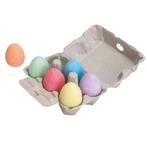 Bigjigs 6 stoepkrijt eieren van €4,99 voor €3,49, Ophalen, Nieuw