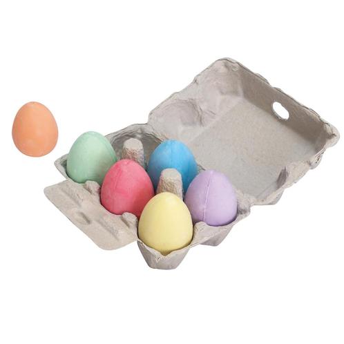 Bigjigs 6 stoepkrijt eieren van €4,99 voor €3,49, Kinderen en Baby's, Speelgoed | Overig, Ophalen