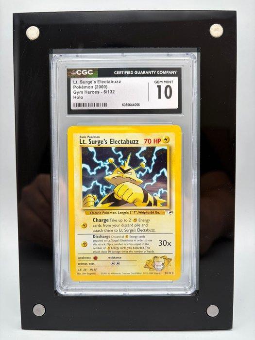 Pokémon Graded card - Lt. Surges Electabuzz Holo - CGC 10 -, Hobby en Vrije tijd, Verzamelkaartspellen | Pokémon