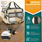 Reisbench hond - Draagtas hond - Transportbox - 102x69x69 cm, Dieren en Toebehoren, Verzenden, Zo goed als nieuw