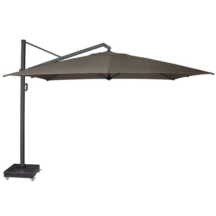 Icon zweefparasol 350x350 cm havanna, Tuin en Terras, Parasols, Nieuw, Ophalen of Verzenden
