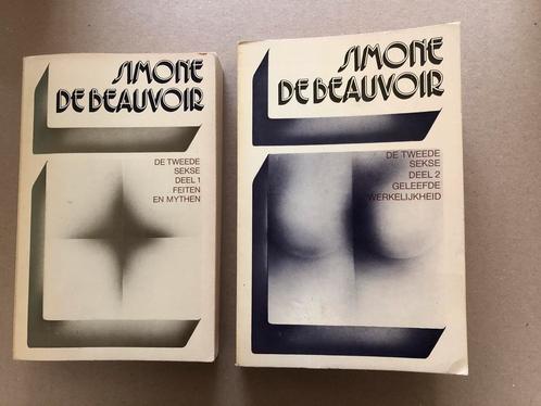 Simone de Beavoir - De Tweede Sekse - Deel 1 en 2 Compleet, Boeken, Filosofie, Gelezen, Ophalen of Verzenden