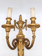 Wandkandelaar - Verguld brons
