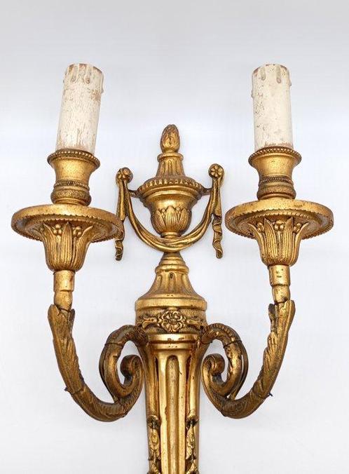 Wandkandelaar - Verguld brons, Antiek en Kunst, Antiek | Overige Antiek
