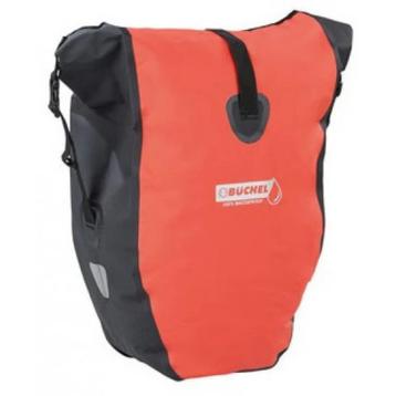 Büchel Enkele fietstas - Waterdicht - 25,4L - Rood/Zwart... beschikbaar voor biedingen