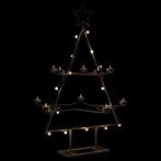 vidaXL Kerstdecoratie kerstboom 75 cm metaal zwart, Diversen, Kerst, Verzenden, Nieuw
