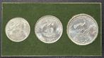 Hongarije. A Rare 3pc Set of Silver Coins 1967 - 85th