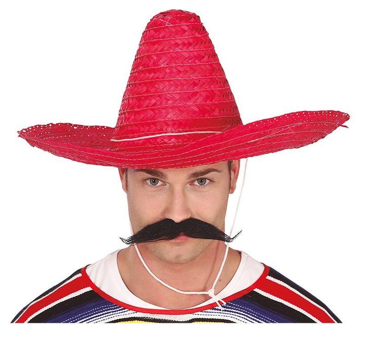 Mexicaanse Hoed Rood, Hobby en Vrije tijd, Feestartikelen, Nieuw, Verzenden