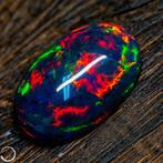 Grote natuurlijke zwarte opaal cabochon 10,55 ct- 2.11 g