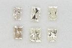 Zonder minimumprijs - 6 pcs Diamant (Natuurlijk) - 1.04 ct -, Nieuw