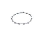 Armband - 18 karaat Witgoud - 0.40ct. tw. Diamant, Sieraden, Tassen en Uiterlijk, Armbanden, Nieuw
