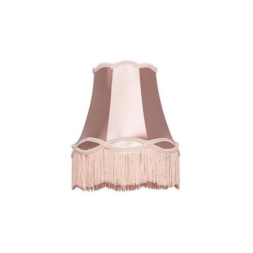 Stoffen lampenkap roze 30/18/26 - Granny, Huis en Inrichting, Lampen | Lampenkappen, 25 tot 50 cm, Rond, Overige kleuren, Nieuw